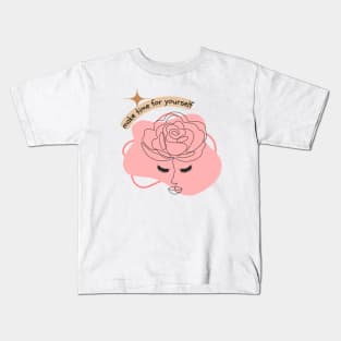 Make time for yourself Kids T-Shirt